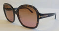 NEW Tom Ford HANLEY TF1034 ECO 52F Women Sunglasses 57-21-140 CH233