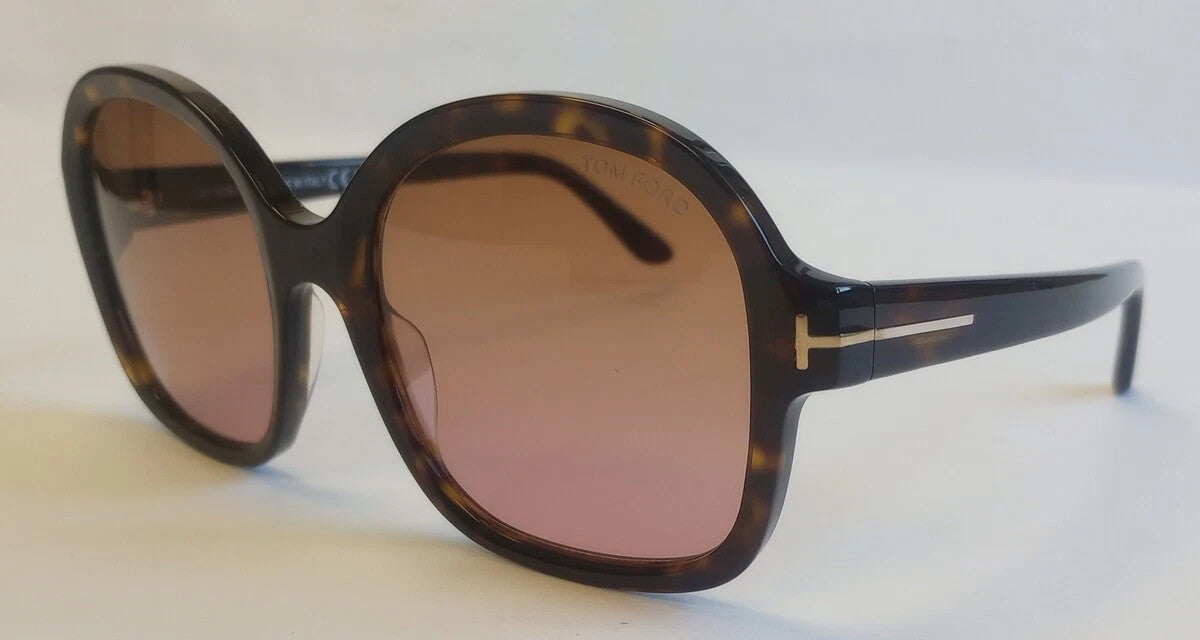 NEW Tom Ford HANLEY TF1034 ECO 52F Women Sunglasses 57-21-140 CH233