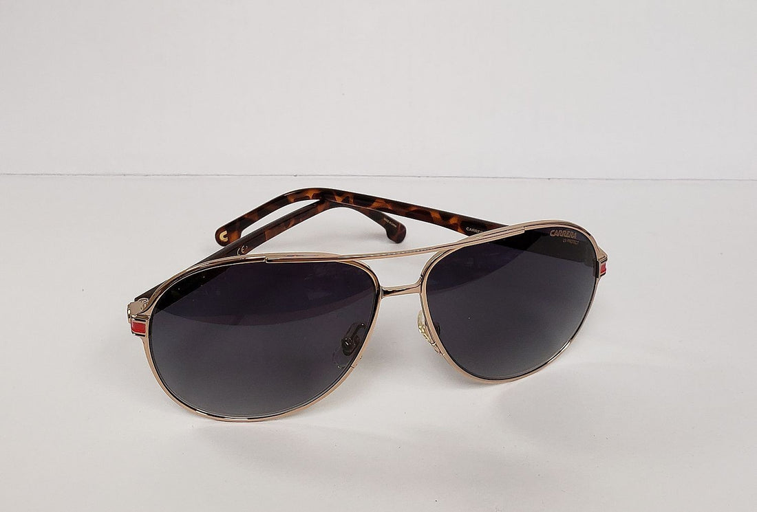 NEW Carrera Aviator Gold Havana 1051/S 06J9O 61-13-140 Unisex Sunglasses G20a/20