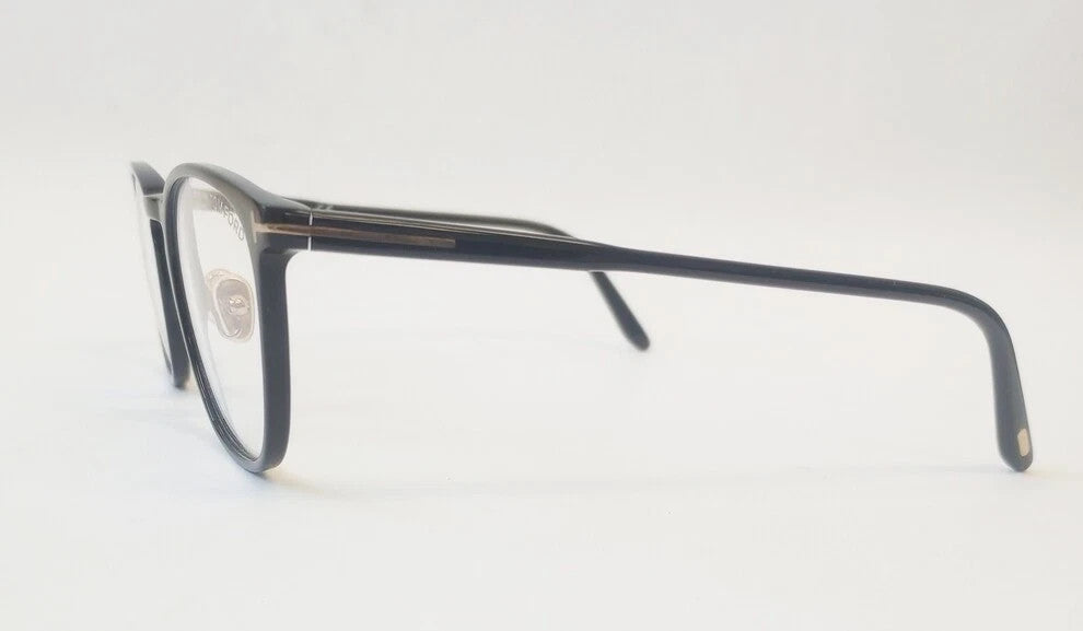 TOM FORD TF5700-B 52-20-145 OPTICAL FRAME EYEGLASSES ITALY BLACK CH92