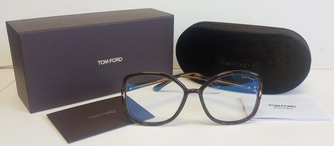 NEW AUTHENTIC Tom Ford TF5845-B Eyeglasses 56-16-135 CH200