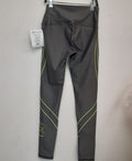 New Pokemon center Active Pikachu Gray & Green Leggings Adult M BB84