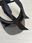 Authentic Dior Eyewear VeryDior V1U Bow-Detailed Visors Black/Grey Made in Italy1