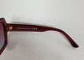 NEW TOM FORD TF 1082 66Y TRANSPARENT BORDEAUX AUTHENTIC SUNGLASSES DD6A/27