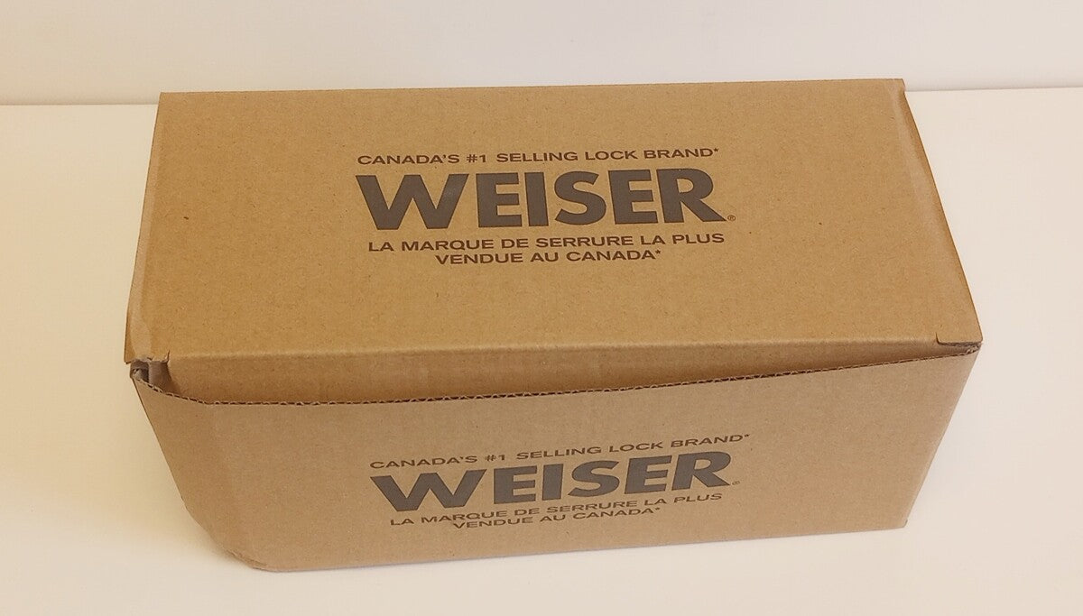 WEISER INNER TRIM ENTRY HADLESET 9GLA96750-141 SATIN CHROME  /N3/125