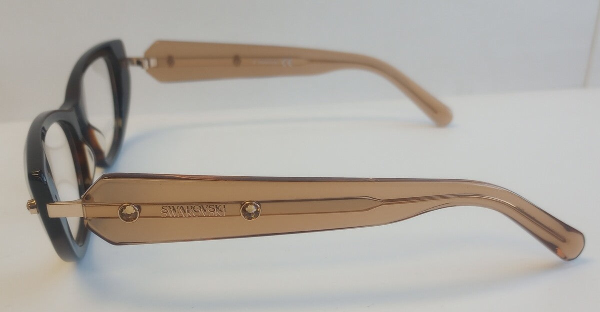 NEW Swarovski SK5476 052 Eyeglasses Dark Havana Frame 53-16-140 /CH7/114