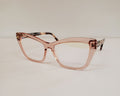 New Tom Ford TF5826-B 072 Clear Pink Plastic Eyeglasses Frame 55-16-140 DD3A/20