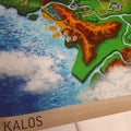 Pokemon Center Kalos Pokémon Region Maps Poster 24 in x 18 in New RA15/221