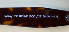 NEW Tom Ford FT1032-F ROMY 52E Sunglasses 56-19-140 DARK HAVANA CH247