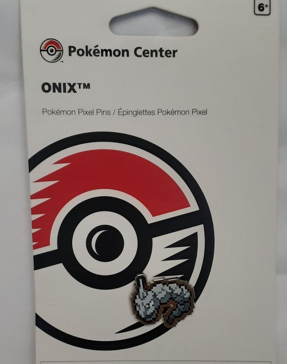 Pokemon Center Onix Pokémon Pixel Pin New OF/224