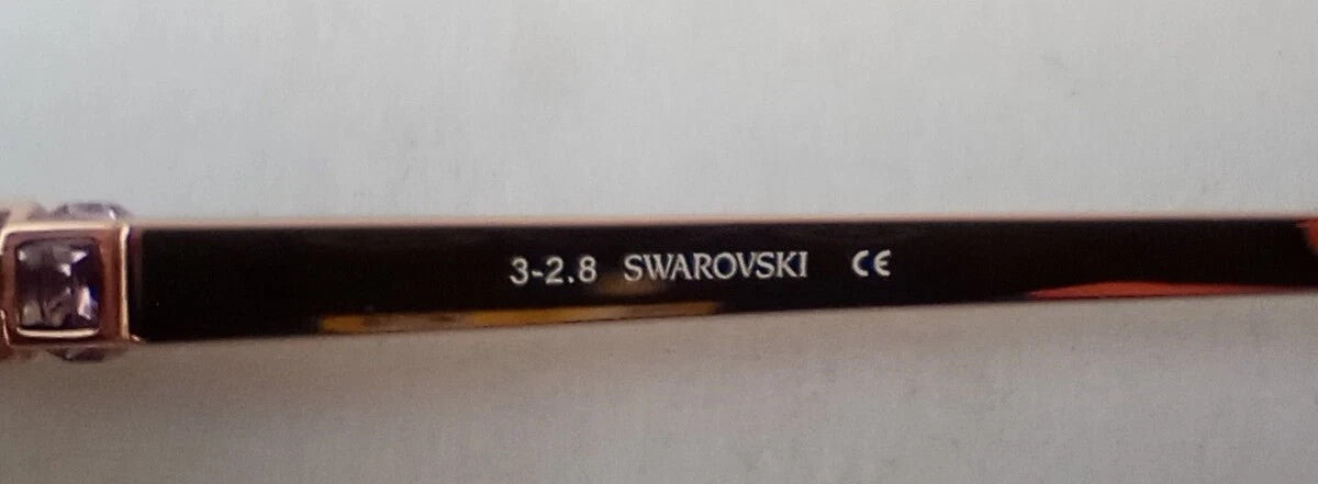 NEW Swarovski SK225 Sunglasses Gold Frame Gradient Pink Lenses 56-13-135/CH46