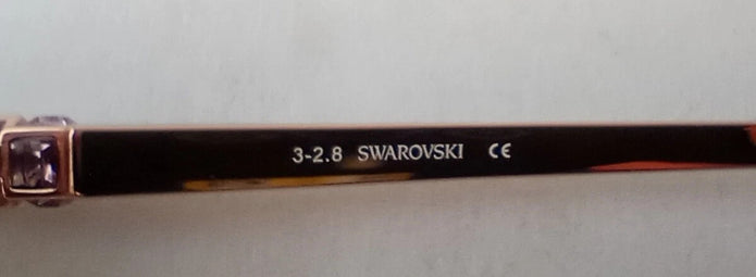 NEW Swarovski SK225 Sunglasses Gold Frame Gradient Pink Lenses 56-13-135/CH46