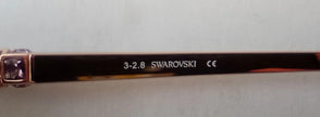 NEW Swarovski SK225 Sunglasses Gold Frame Gradient Pink Lenses 56-13-135/CH46