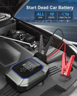IILUEE KF03 Jump Starter with Air Compressor, Portable Car Battery Jump Starter Battery Pack