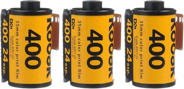 Lot of 3 Rolls Kodak UltraMax 400 35mm Film GC24 135-24 Exp. Gold Color Print