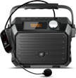 WinBridge Wireless Voice Amplifier Portable PA System, UHF Headset Microphone Bluetooth Speaker
