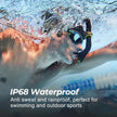 Bone Conduction Headphones Swimming Headphones, IP68 Waterproof Wireless Headset Bluetooth