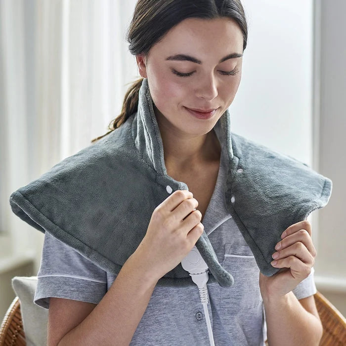 NEW Cradle you In Warming Comfort Shoulder Electric Heating Pad with Heat Settings