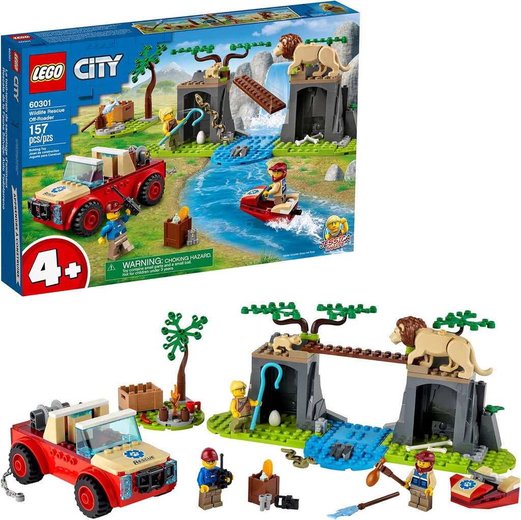 LEGO City Wildlife Rescue Off-Roader Building Kit ( 60301 )