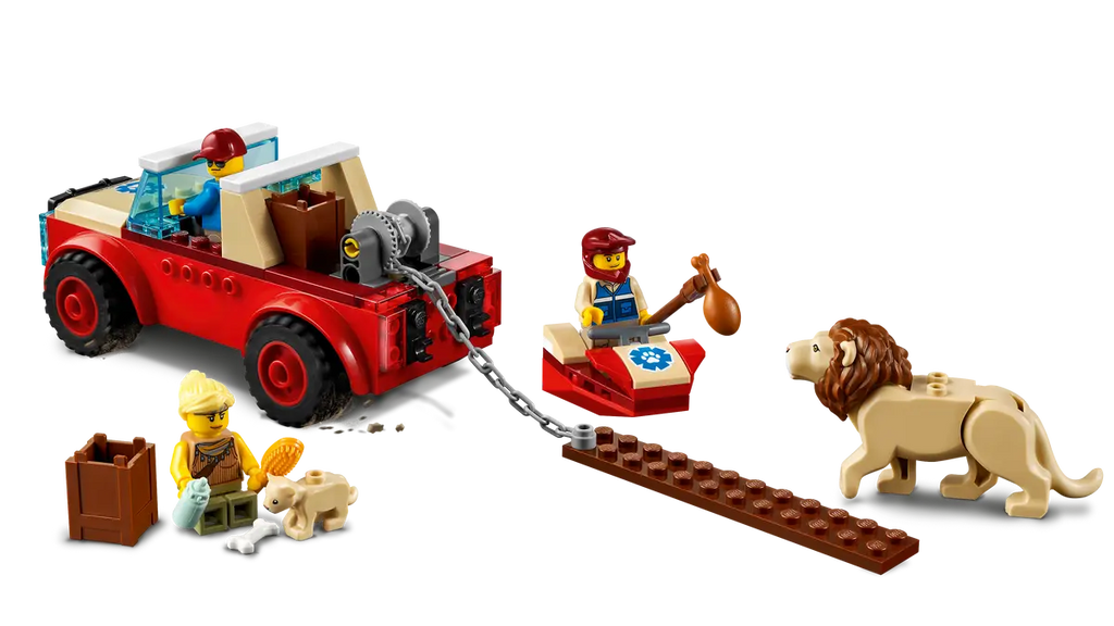 LEGO City Wildlife Rescue Off-Roader Building Kit ( 60301 )