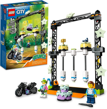 LEGO City Stuntz The Knockdown Stunt Challenge Playset (60341)