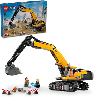 LEGO City Construction Excavator Toy  Building Toys for Boys & Girls, Ages 8+ (60420)