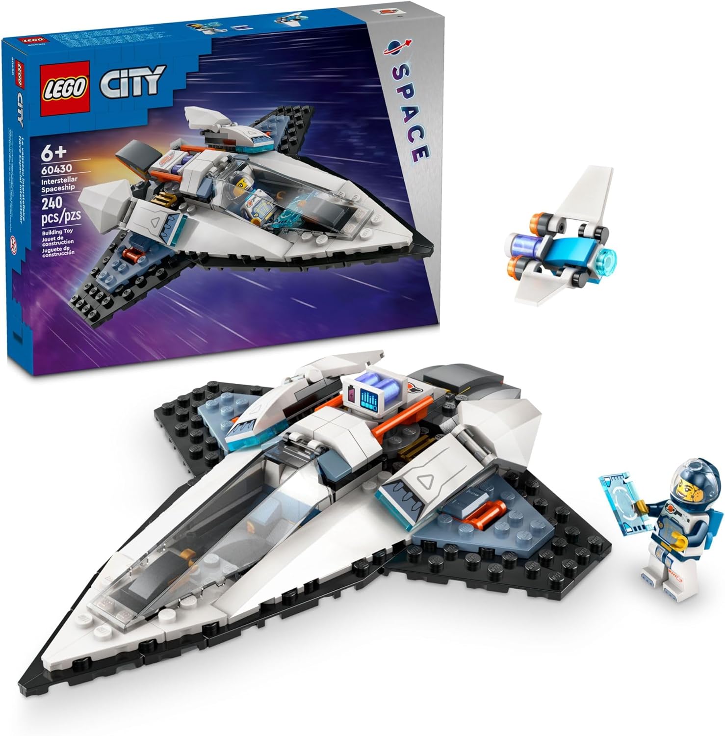LEGO City Interstellar Spaceship Toy for Kids (60430)