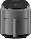OPEN BOX Chefman 2 Qt Mini Air Fryer – Compact and Space-Saving Air Fryer, PFAS-Free Nonstick Basket– Grey