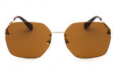 PRIVE REVAUX PRCHOSEN-MSY-58 Sunglasses Frame Size 58mm 140mm 16mm GOLD