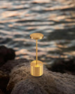 Cordless Table Lamps Rechargeable 2 Pack, 5000mAh Battery Operated LED Touch Lamps -Black /Gold