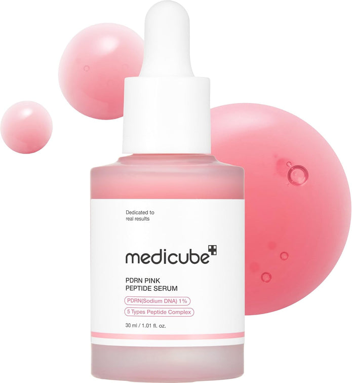 medicube PDRN Pink Peptide Serum, Pink glow serum 30ML