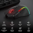 Redragon PREDATOR M612 PRO RGB Gaming Mouse, 8000 DPI Wired/Wireless Optical Mouse,BLACK