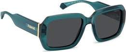 POLAROID PLD 6223/S/X ZI9 TEAL 54/19/140 Unisex Sunglasses