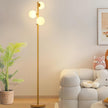 OPEN BOX Dimmable Floor Lamp with Rotary Switch Modern Gold 3-Head Eye-DM2503.3GDP
