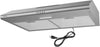 New Hermitlux Under Cabinet Range Hood 30 inch Vent Hood With 3 Speed Exhaust Fan-HMX-USF25A75-AC
