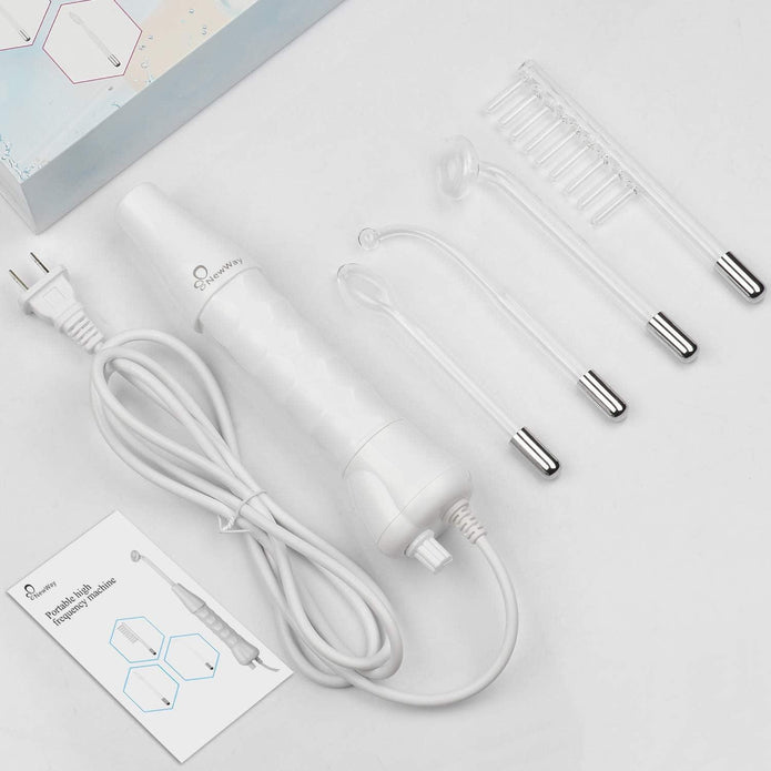 NewWay High Frequency Facial Wand Light Therapy Machine