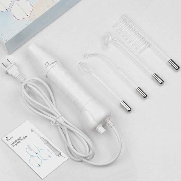 NewWay High Frequency Facial Wand Light Therapy Machine
