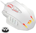 Redragon M908 Impact RGB LED MMO Mouse with Side Buttons Optical Wired Gaming Mouse