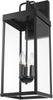 NEW Diyel Outdoor Lantern Wall Sconce Light, 24 Inch Tall  -RZ008L BK