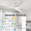New/Open box TAVZAKE Ceiling Fans with Lights, 42 inch CF001-White