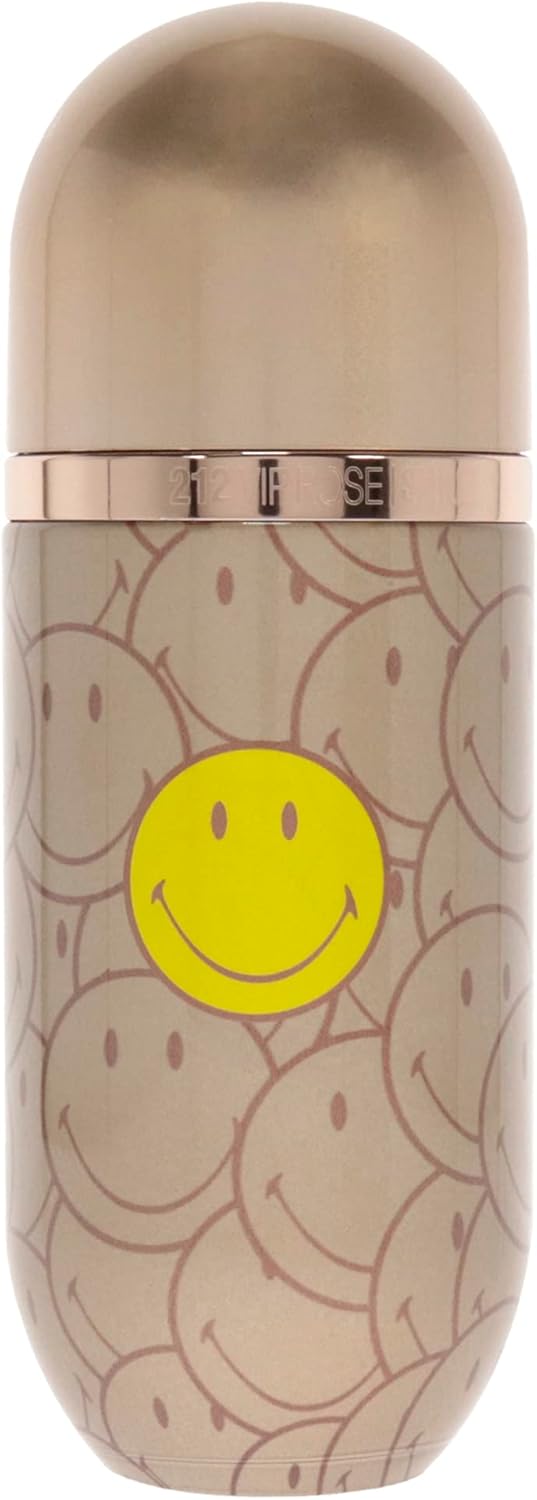 Carolina Herrera Ladies 212 VIP Rose Smiley EDP Spray 2.7 oz/80ML