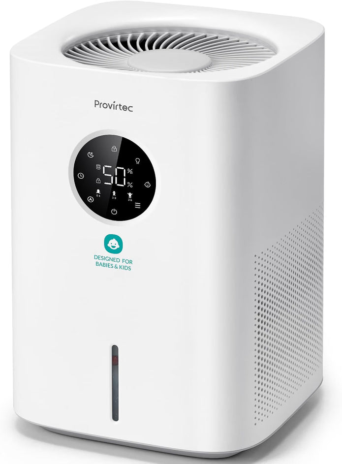 NEW/OPEN BOX Provirtec Baby Humidifier for Bedroom, White HC-05
