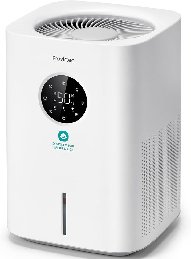 NEW/OPEN BOX Provirtec Baby Humidifier for Bedroom, White HC-05