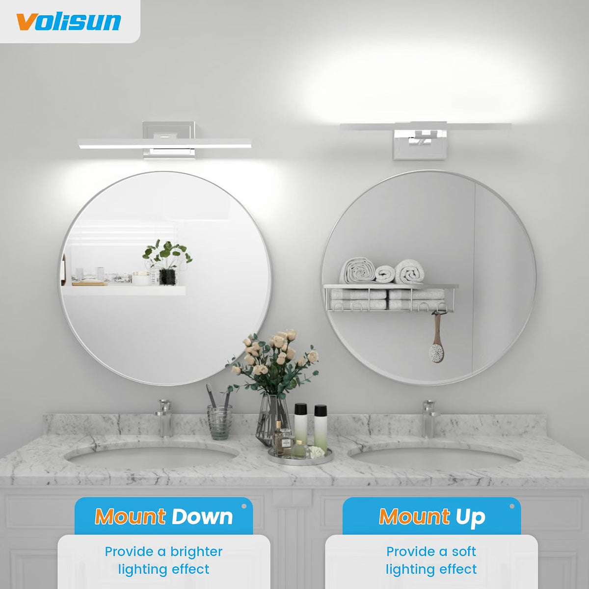 NEW VOLISUN LED Vanity Light,23.6 