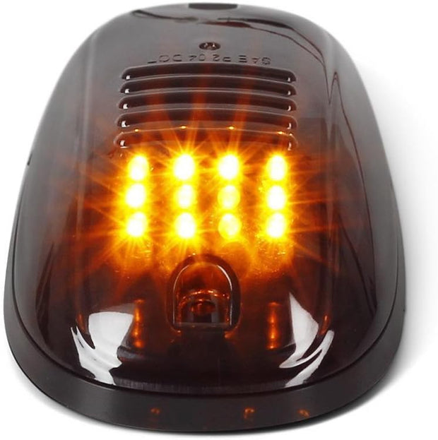 YUK For Dodge Ram Truck SUV 4x4 5 Smok Lense Black 12 LED Cab Roof  Light