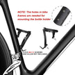 GEMFUL Bike Water Bottle and Holder Combo Lightweight 750 ml Cycling Bottle