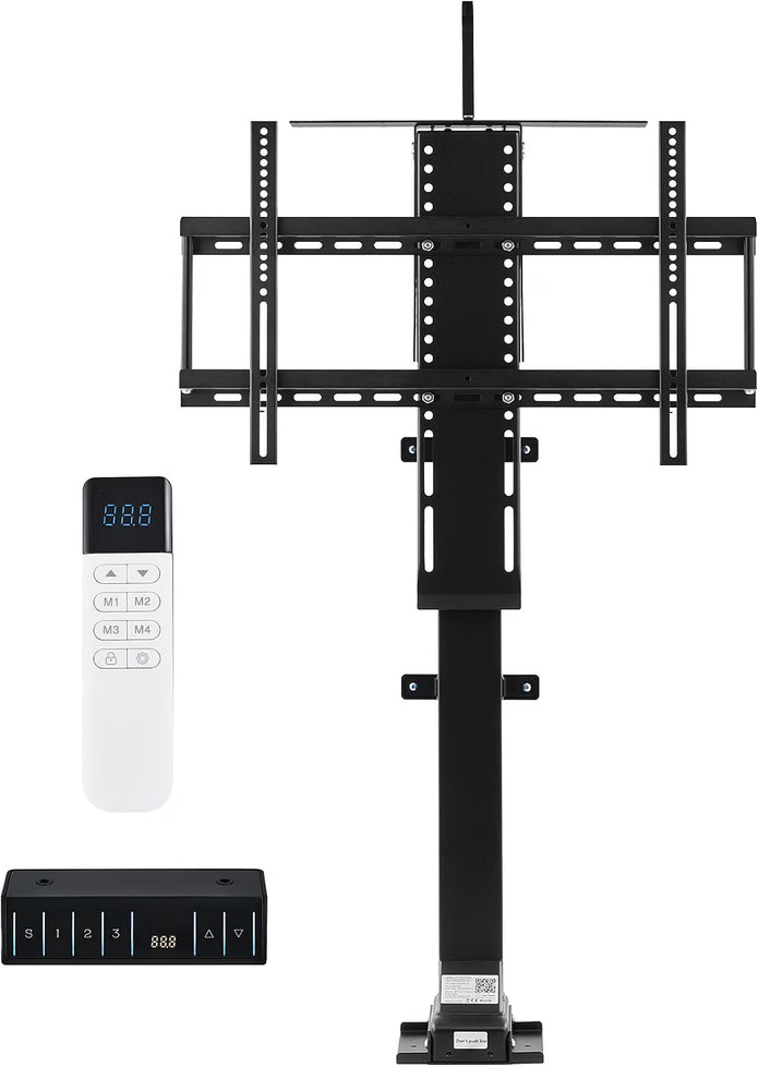 DEMO/UNUSED CO-Z Motorized TV Lift Mount to Wall/Cabinet for 32-70 Inch Flat Screens