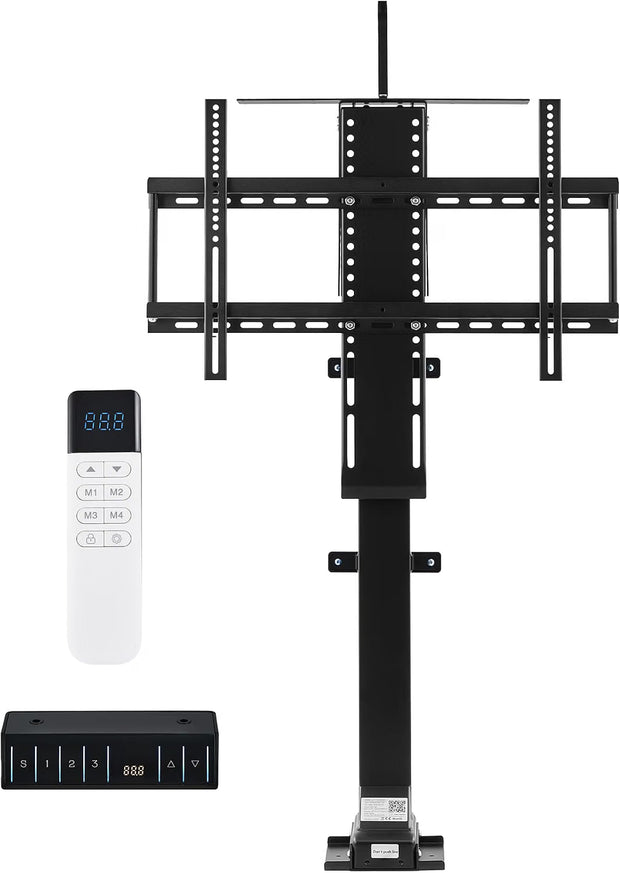 DEMO/UNUSED CO-Z Motorized TV Lift Mount to Wall/Cabinet for 32-70 Inch Flat Screens