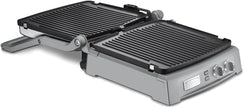 UsKitchen Reversible Grill/Griddle Plates for Cuisinart Griddler GR-150 Deluxe