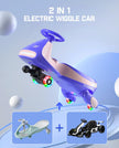 OPEN BOX FanttikRide N7 Pro Electric Wiggle Car, Anti-Rollover, Ages 3+, Pink
